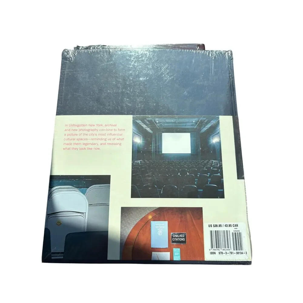 Unforgotten New York: Legendary Spaces of the‎ Twentieth-Century NEW SEALED